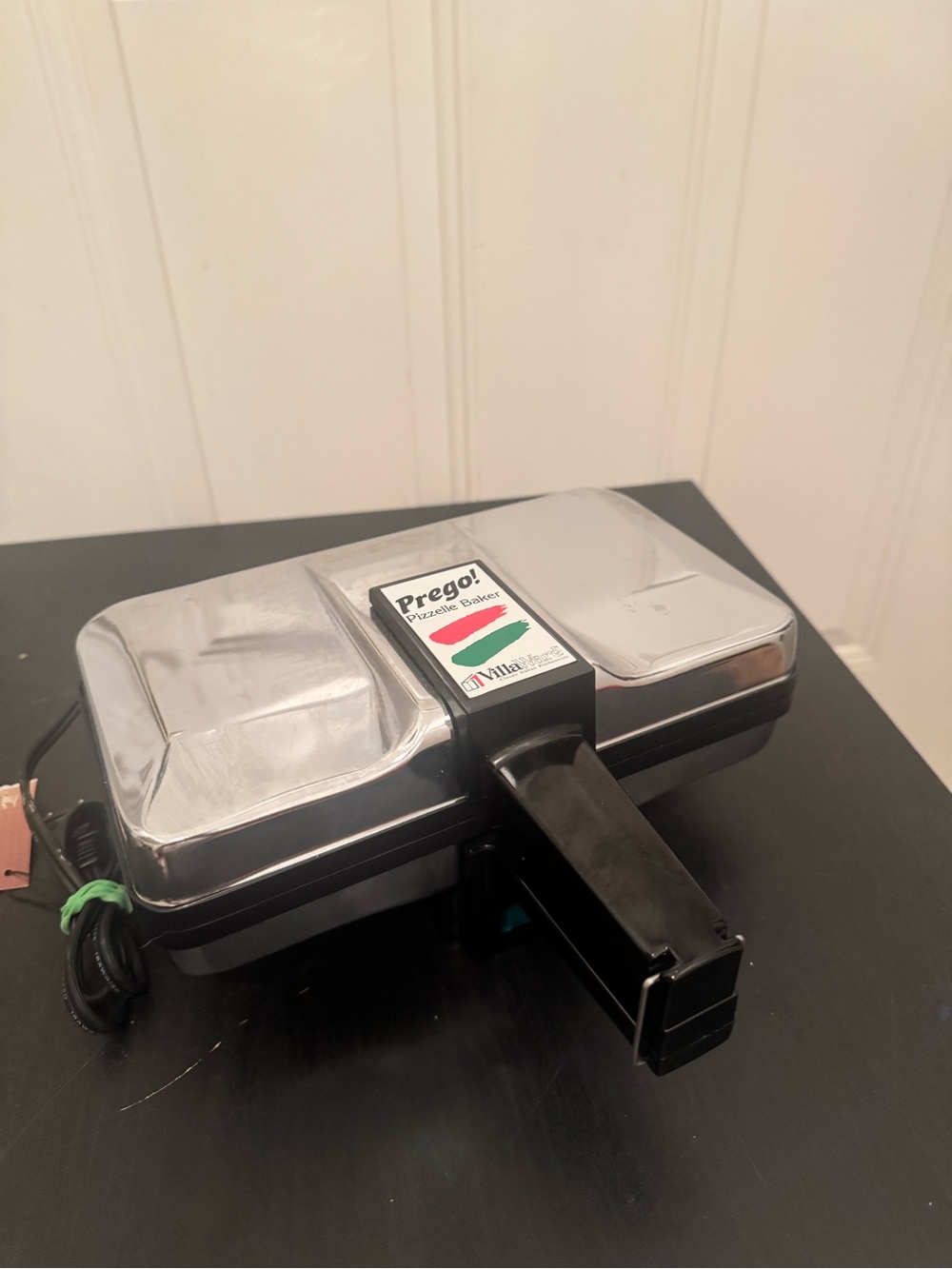 VillaWare Prego Pizzelle Baker 3600-NS 750 Watts